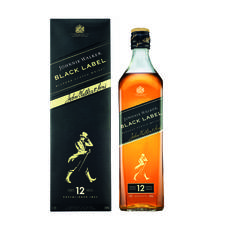 Johnnie Walker Black Label Aged 12Years Купажированный Шотландский Виски, 0,05 Л 