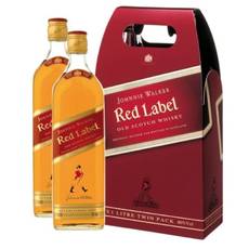 Johnnie Walker Red Label Купажированный Шотландский Виски, 21 Л TWIN PACK