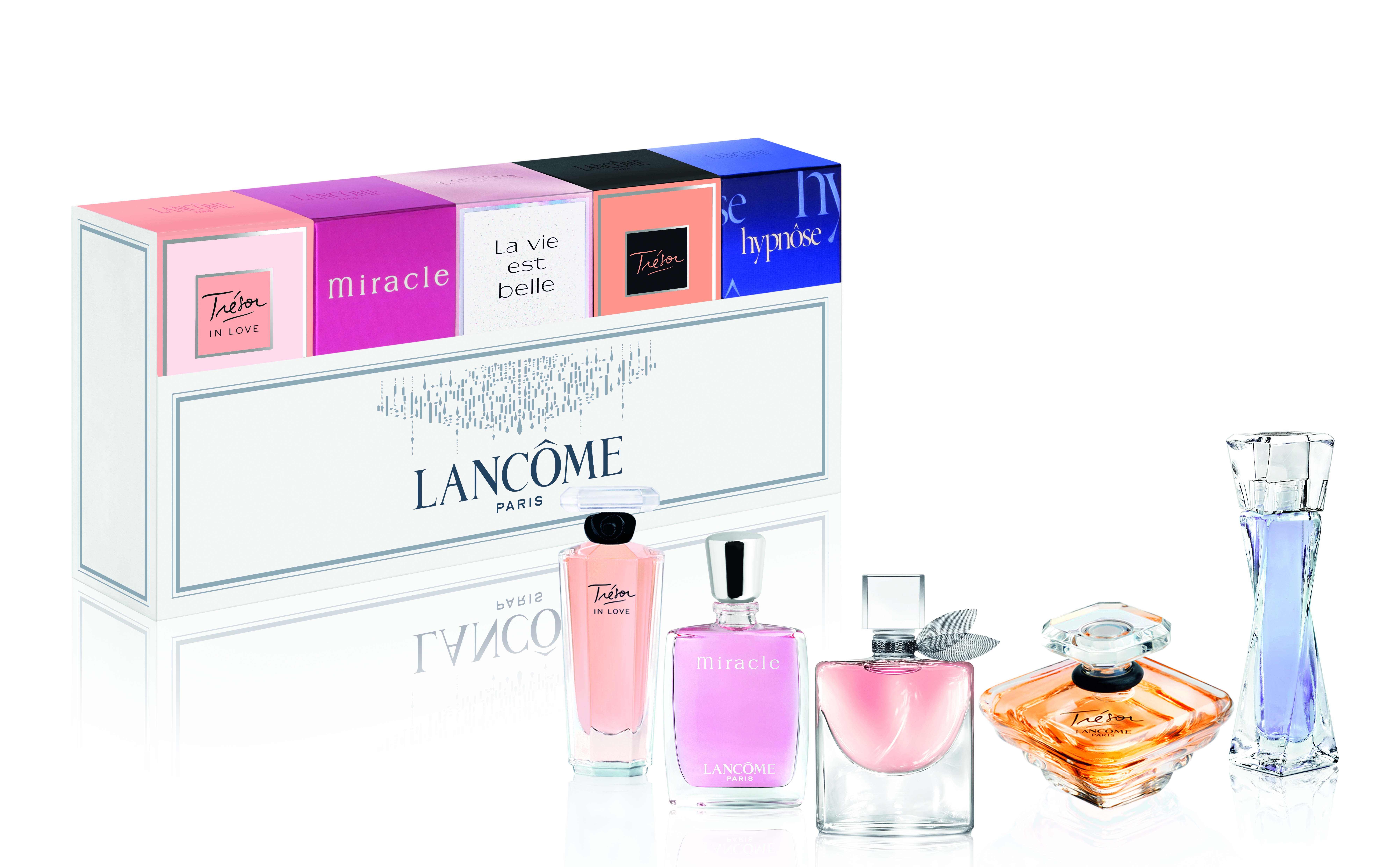 Ланком какая страна. Lancome Coffret Set EDP. Набор миниатюр ланком дьюти фри. Набор миниатюр духов ланком дьюти фри. Дьюти фри набор духов миниатюр ЛОНКОМЕ.